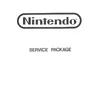 Package Table Of Contents service manual (Nintendo)