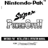 Super Punch Out manual (Nintendo)