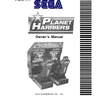 Planet Harriers manual (Sega)