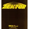Zektor manual (Sega)