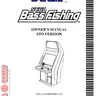 Blast City Bass Fishing manual (Sega)