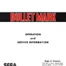 Bullet Mark manual (Sega)