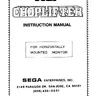 Choplifter manual (Sega)