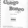 Congo Bongo manual (Sega)