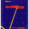 Eliminator Arcade manual (Sega)
