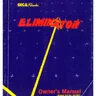 Eliminator manual (Sega)