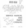 Fantasy manual (Sega)