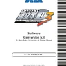 Initial D 3 conversion kit instructions (Sega)