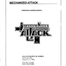 Mech Attack manual (Sega)