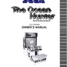 Ocean Hunter manual (Sega)