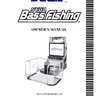 Bass Fishing manual (Sega)