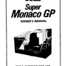 Super Monaco Gp owner's manual (Sega)