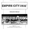 Empire City manual (Seibu Kaihatsu)