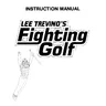 Lee Trevinos Fighting Golf manual (SNK)
