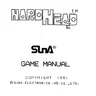 Hard Head 2 Game manual (Suna)