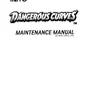 Dangerous Curves Maintenance manual (Taito)