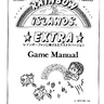 Rainbow Islands Extra Game manual (Taito)