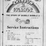 Rainbow Islands The Story Of Bubble Bobble 2 service manual (Taito)