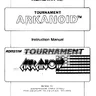 Tarkanoid manual (Taito)