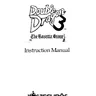 Double Dragon 3 The Rosetta Stone manual (Technos)