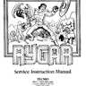Rygar manual (Tecmo)