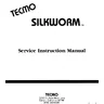 Silk Worm manual (Tecmo)