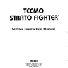 Strato Fighter manual (Tecmo)