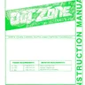 Outzone instruction manual (Toaplan)