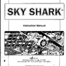 Sky Shark manual (Toaplan)
