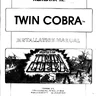 Twin Cobra manual (Toaplan)