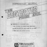 Destroyer From Jail instruction manual
