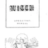 Witch manual