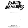 Karate Blazers manual (Video System)