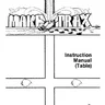 Make Trax Table Oct 1981 instruction manual (Williams)